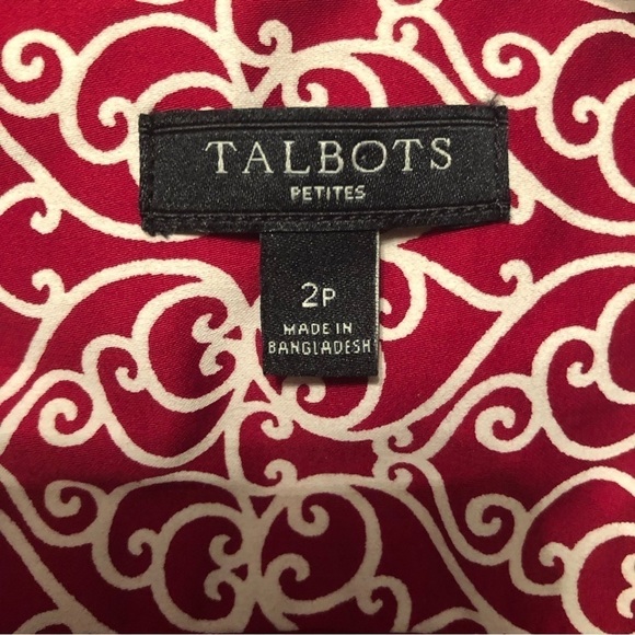Talbots button up shirt size 2P - Picture 6 of 7